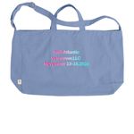 MAVO2026 "Squacky" Tote, a Elemental Blue Reclaimist G2G Tote Bag (back-view)