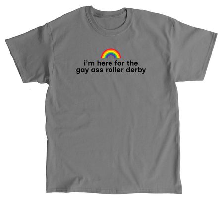 Roller Derby!, a Charcoal Classic Unisex Tee