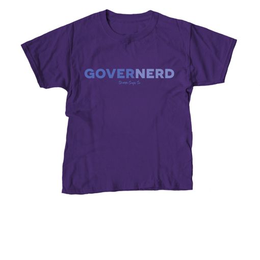 Governerd, Purple Logo Purple Youth Tee