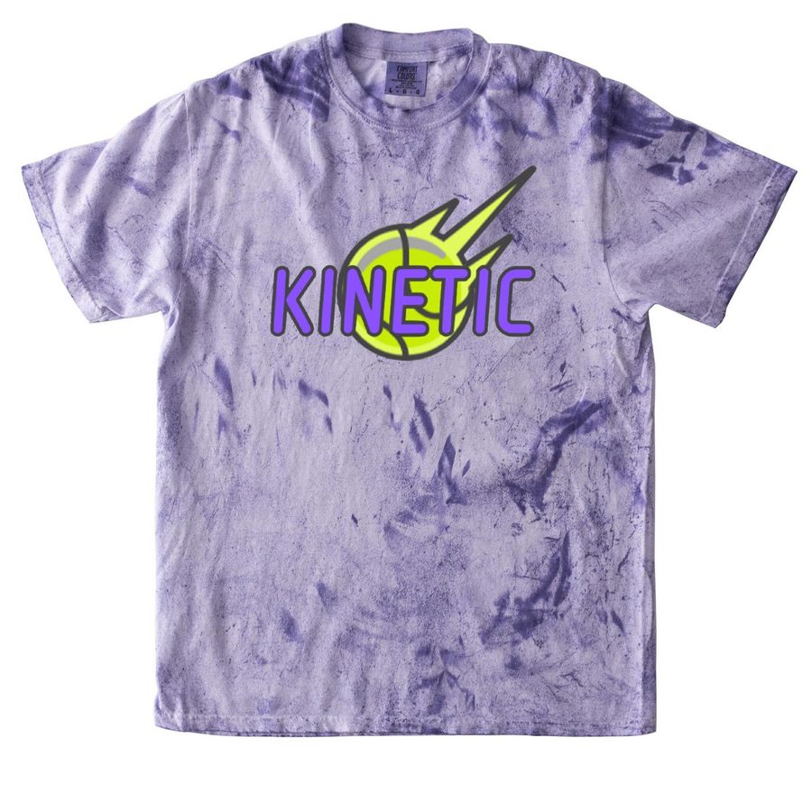 Kinetic Flyball Team Shirts, a Amethyst Comfort Colors Colorblast Tee