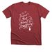 Save the Bats Fundraiser, a Heather Canvas Red Premium Unisex Tee