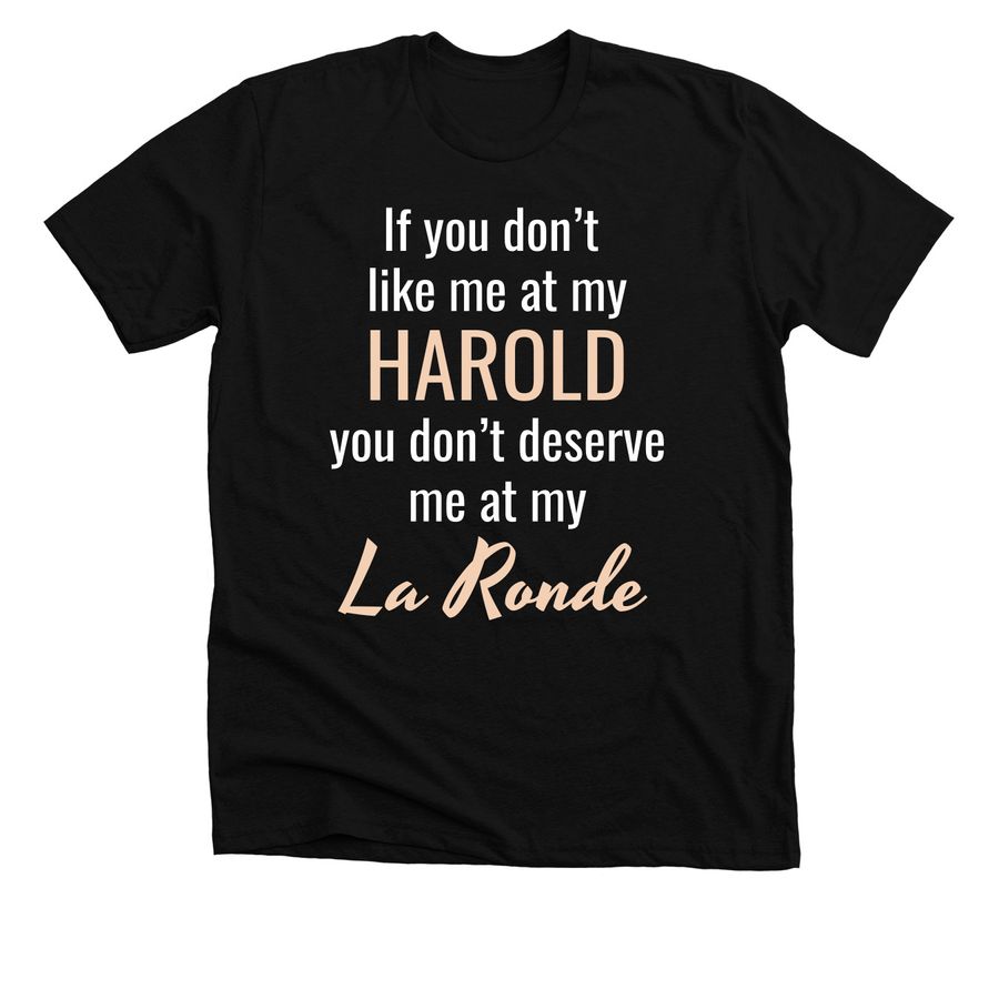 Jared, a Solid Black Blend Premium Unisex Tee