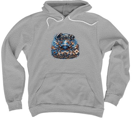 Cancer- The Guardian, a Athletic Heather Premium Pullover Hoodie