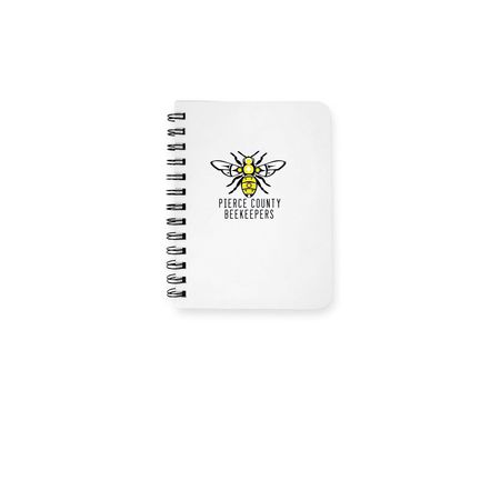 PCBA Notebook, a White Spiral Notebook