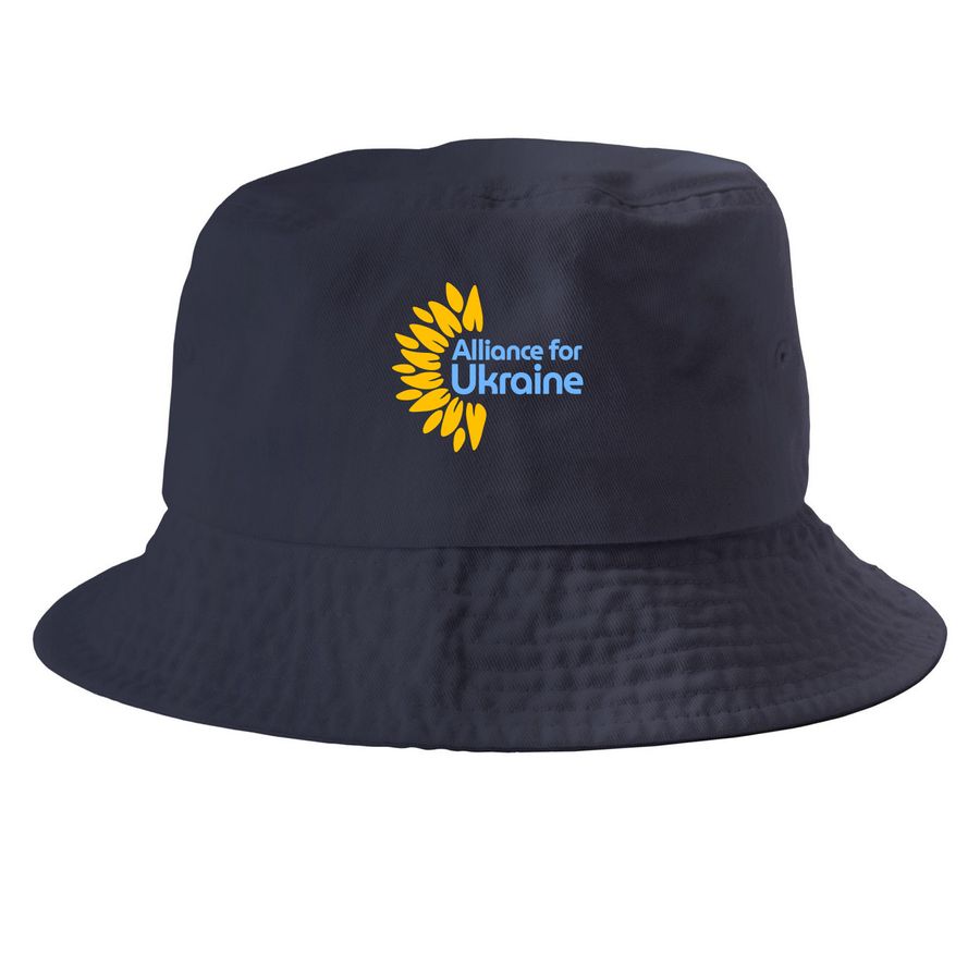 Sunflower Hats, a Navy Printed Bucket Hat