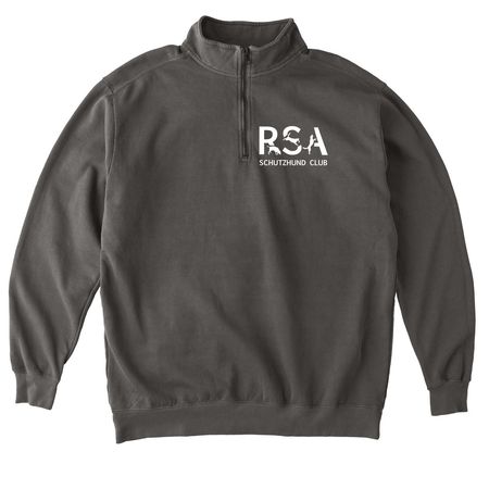 RSA Sweatshirts 2, a Pepper Comfort Colors Quarter Zip Pullover