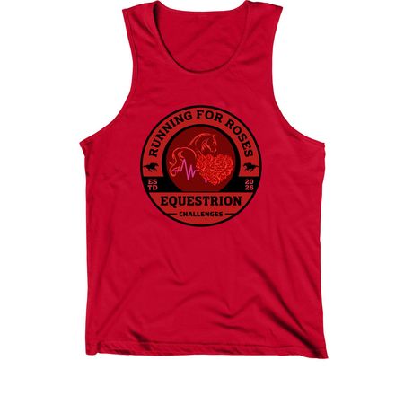 Roses Logo 1, a Red Premium Cotton Tank