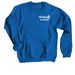 Animal Squares- VOLUNTEER UNIFORM ONLY, a Royal Blue Crewneck Sweatshirt