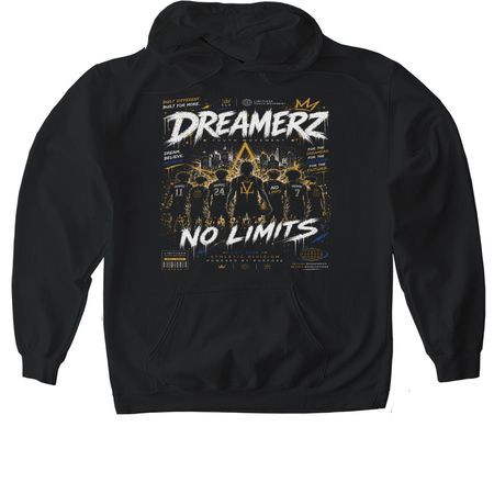 DREAMERZ?: NO LIMITS, a Black Gildan Softstyle Pullover Hoodie