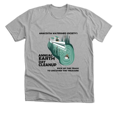 Earth Day Cleanup 2026, a Athletic Heather Premium Unisex Tee