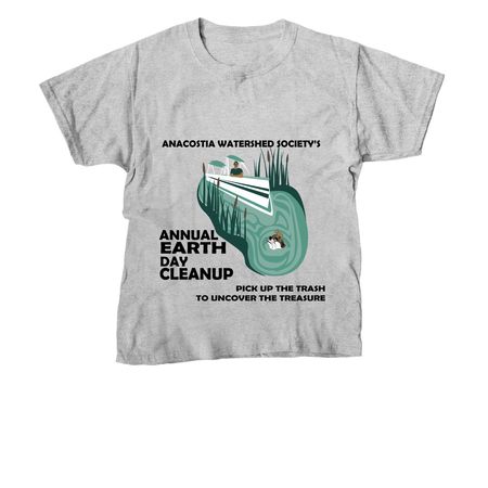 Earth Day Cleanup 2026, a Sport Grey Youth Unisex Tee