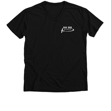 Classic T-Shirts, a Solid Black Blend Premium V-Neck Tee