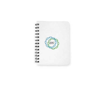 PAC Notebook, a White Spiral Notebook