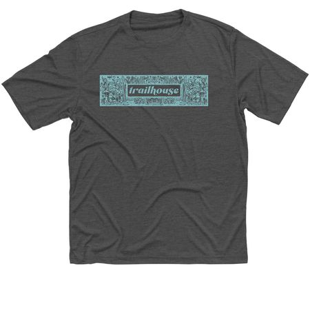 Nature Block Logo, a Iron Grey Heather Classic Performance Tee