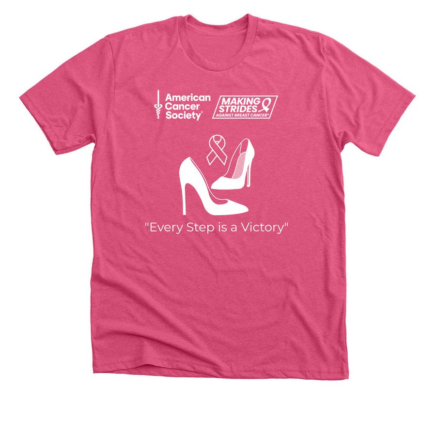 Crusaders for Life Team, a Heather Charity Pink Premium Unisex Tee