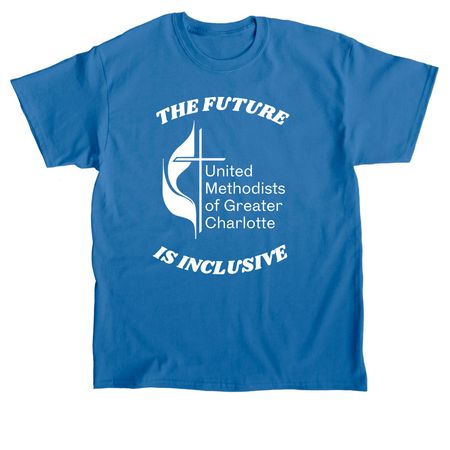 The Future is Inclusive Pride T-Shirt, a Sapphire Classic Unisex Tee
