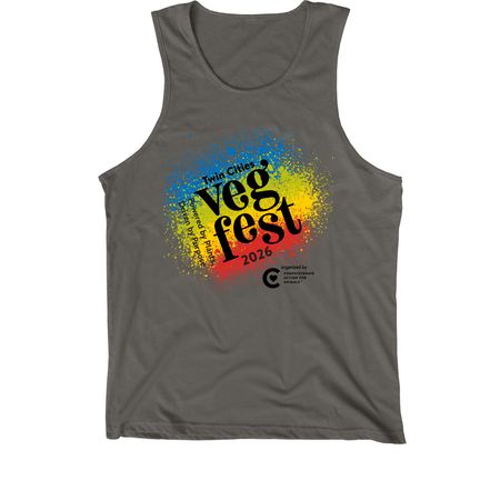 Twin Cities Veg Fest 2026, a Asphalt Premium Cotton Tank