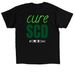Push Beyond Pelotonia 2026, a Black Classic Unisex Tee (back-view)