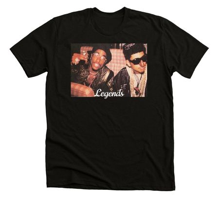 Legends&nbsp;, a Solid Black Blend Premium Unisex Tee