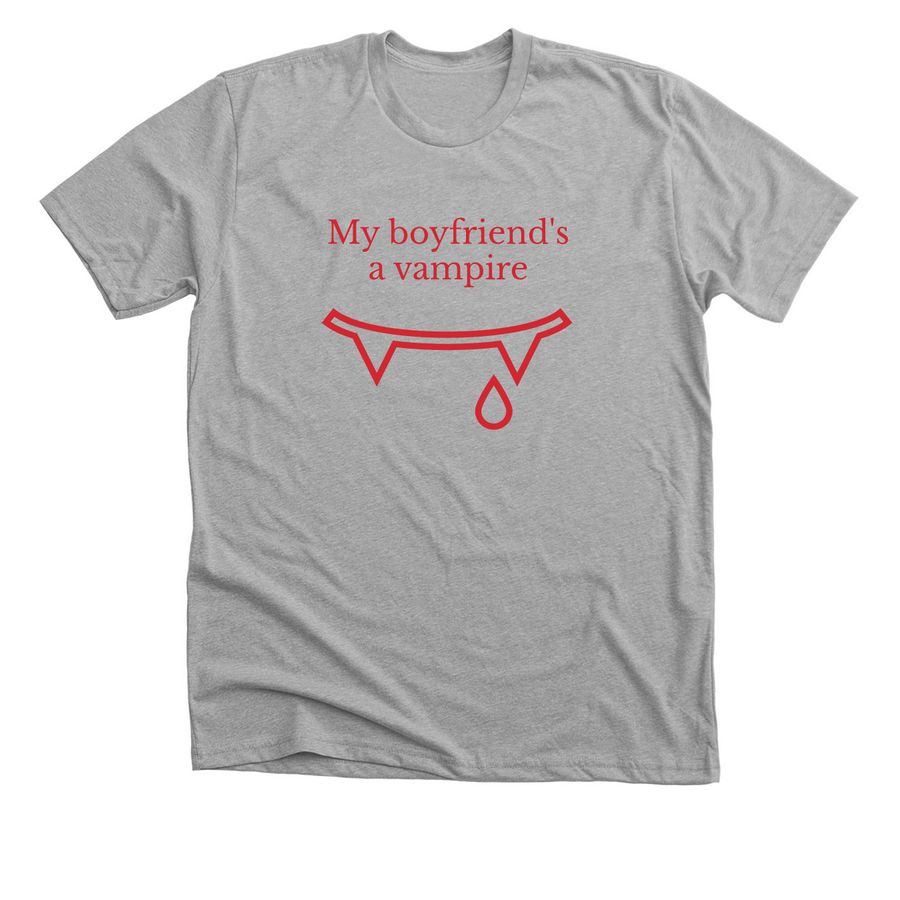 Inkstained t-shirt, a Athletic Heather Premium Unisex Tee