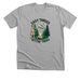Easy Threes, Hittin' Trees Disc Golf Team, a Athletic Heather Premium Unisex Tee