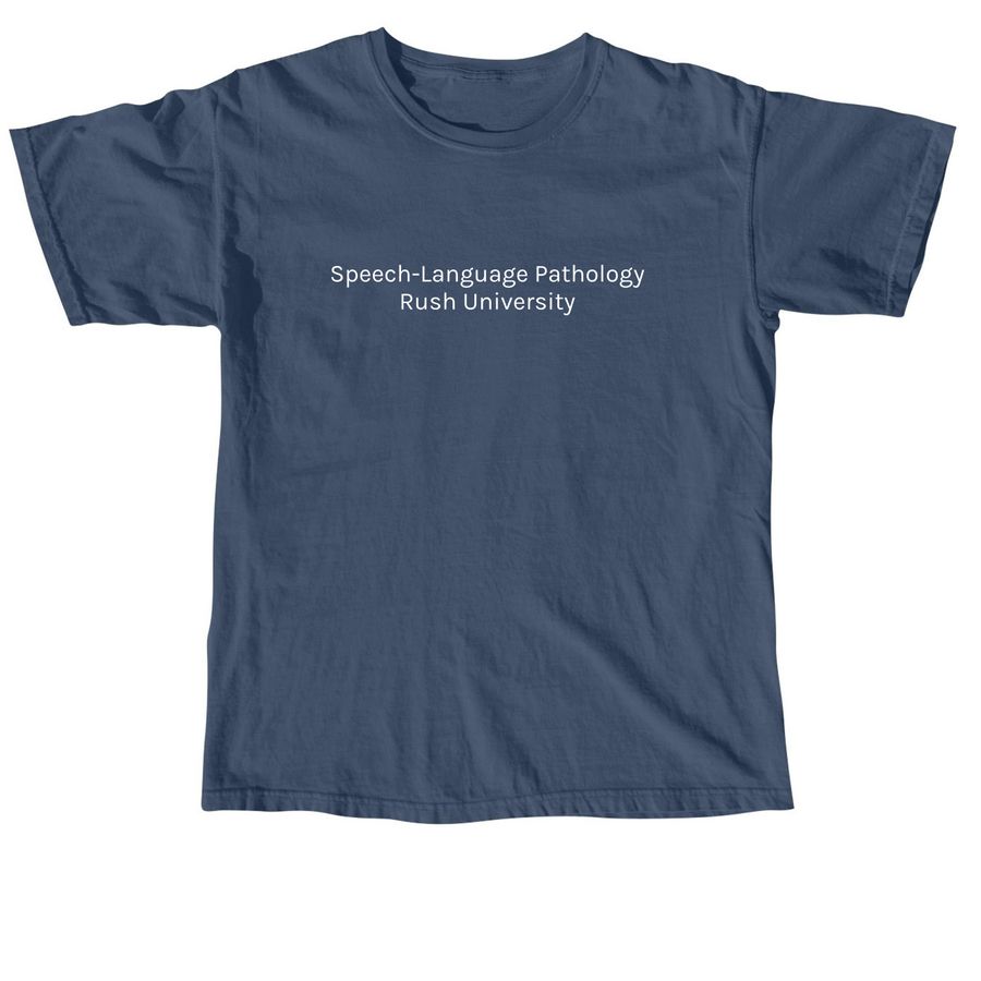 Speech Language pathology, a Midnight Comfort Colors Unisex Tee