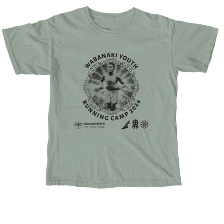 Wabanaki Youth Running Camp, a Bay Comfort Colors Unisex Tee