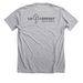 LA Compost Apparel, a Athletic Heather Premium Unisex Tee (back-view)