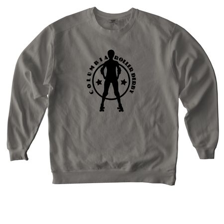 CQS&nbsp;, a Grey Comfort Colors Crewneck Sweatshirt