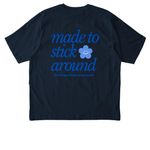 Blue/Blue SOYDC Shirt, a French Navy Stanley/Stella Unisex Freestyler Heavyweight Tee (back-view)