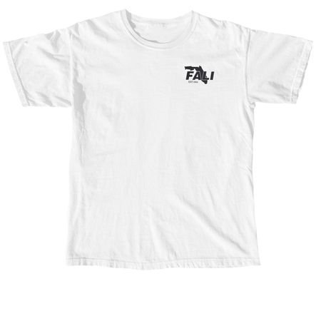 Retro FALI, a White Comfort Colors Unisex Tee