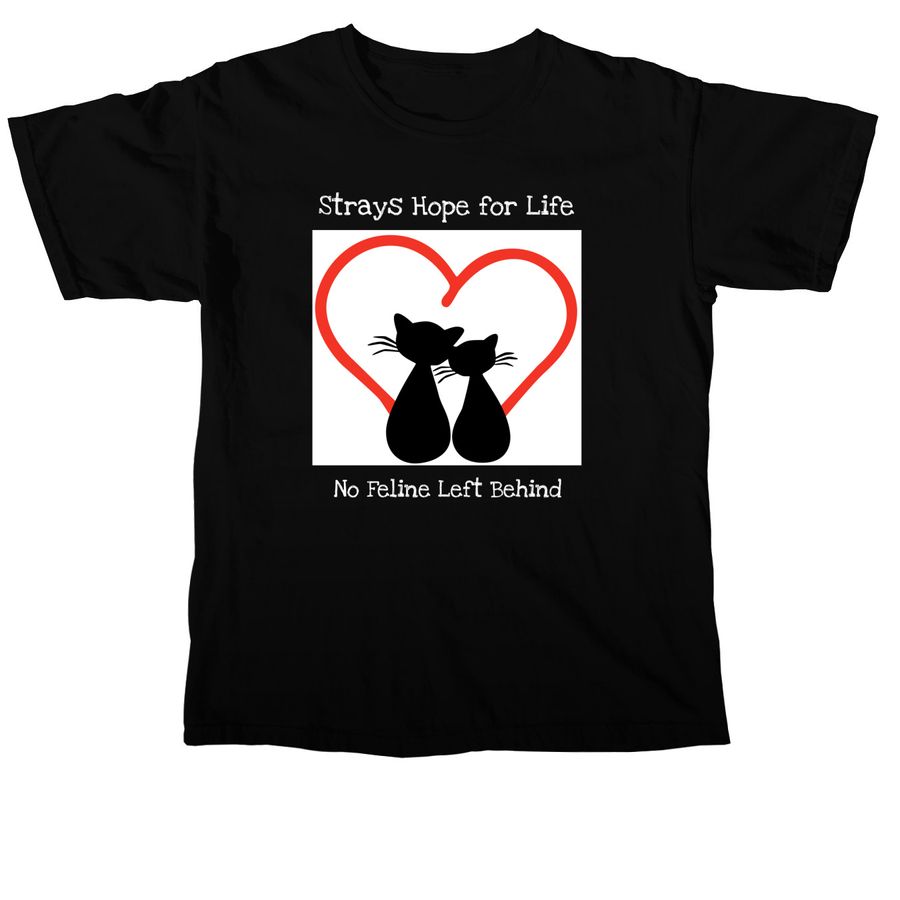 Show Support for Stays Hope For Life, a Black Comfort Colors Unisex Tee