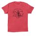 CCR Design - Past Design, a Vintage Red Premium Cotton Tee