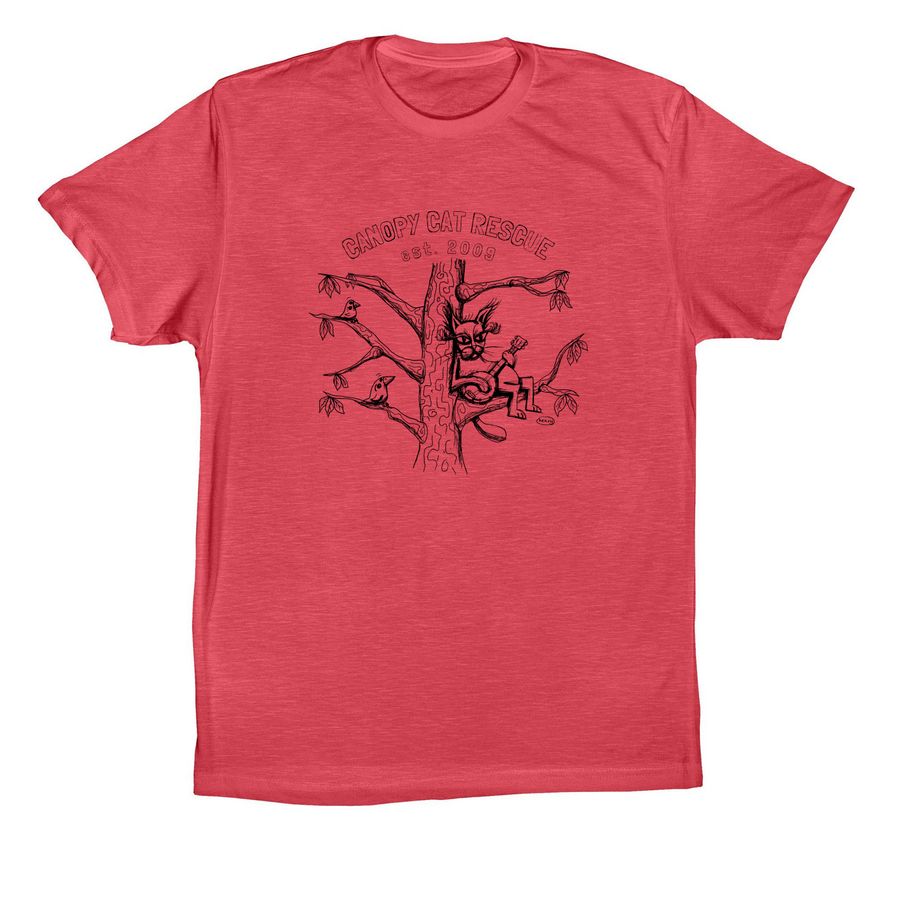 CCR Design - Past Design, a Vintage Red Premium Cotton Tee