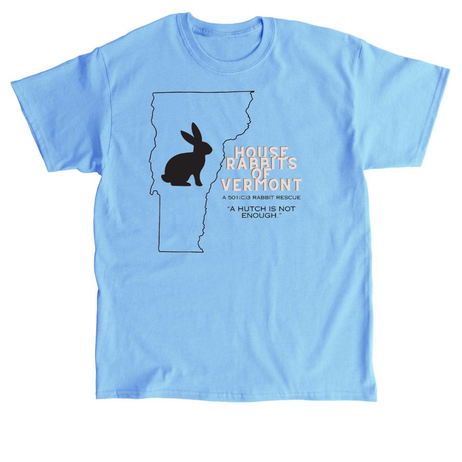 House Rabbits of Vermont, a Carolina Blue Classic Unisex Tee