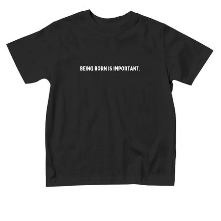 Toddler, a Black Toddler Tee