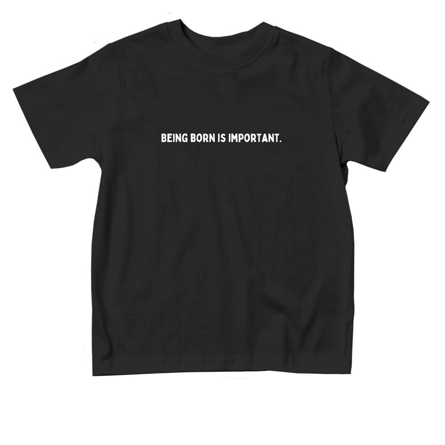 Toddler, a Black Toddler Tee