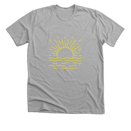 Faith Over Fear Summer Apparel&nbsp;, a Athletic Heather Premium Unisex Tee