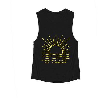 Faith Over Fear Summer Apparel&nbsp;, a Black Women's Muscle Tank