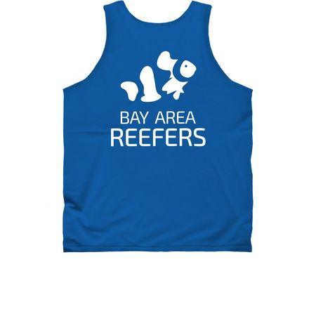BAR Tank Top, a Royal Blue Classic Unisex Tank Top
