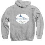 Spruce ledge ROUND 3, a Sport Grey Pullover Hoodie (back-view)