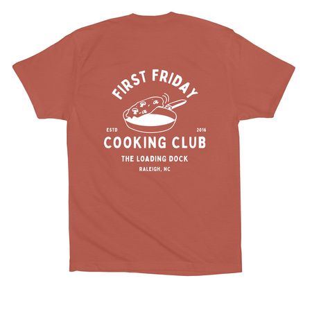 Dock 1053 Cooking Club T-shirt, a Clay Premium Cotton Tee