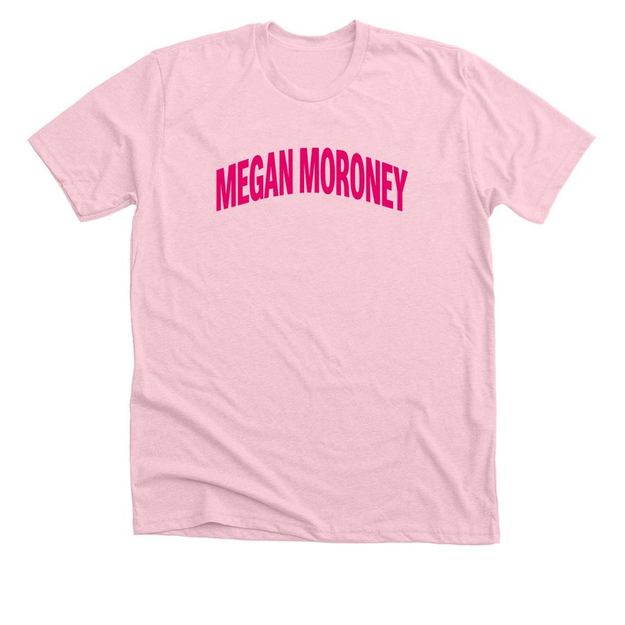 Megan Moroney Cloud 9 Tour 2026 Pink T Shirt, a Heather Pink Premium Unisex Tee