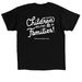 For Every Orphan - White Text, a Black Classic Unisex Tee (back-view)