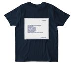 Help Ludwig Find His Way Home, a French Navy Stanley/Stella Unisex Rocker Tee (back-view)