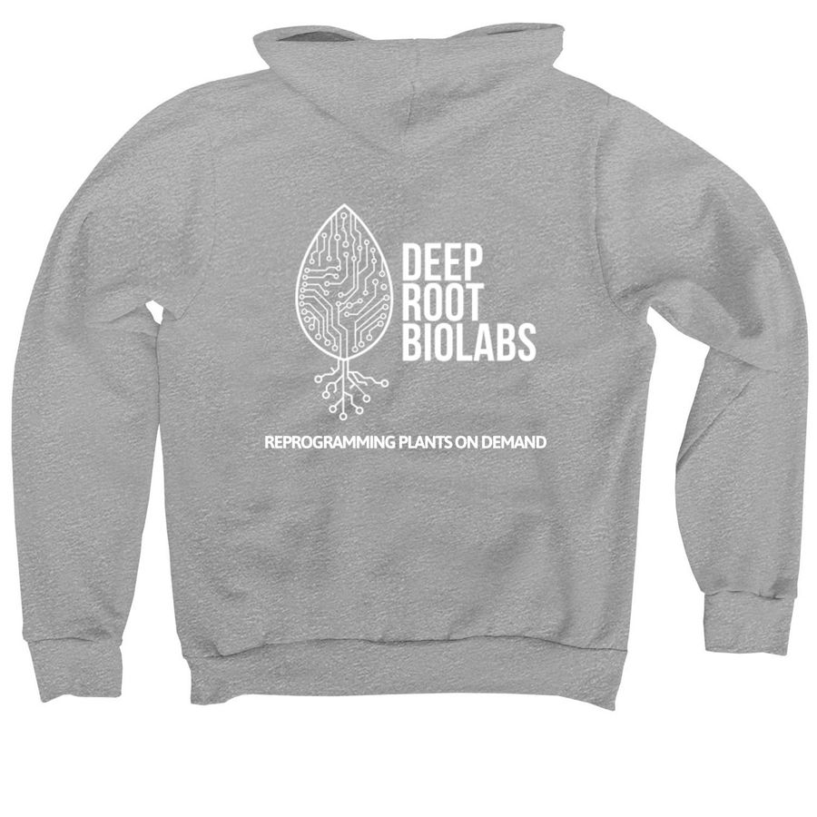 Deep Root Friends and Family, a Athletic Heather Premium Pullover Hoodie (back-view)