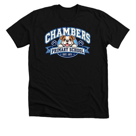 Chambers Staff, a Solid Black Blend Premium Unisex Tee