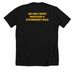 MARGIE'S MEATLOAF MECCA T-SHIRTS & HOODIES, a Solid Black Blend Premium Unisex Tee (back-view)