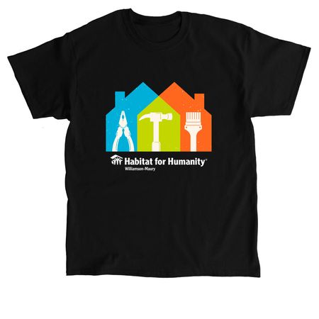 Impact in Action, a Black Classic Unisex Tee