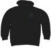 Beachy Keen (BACK DESIGN), a Black Midweight Pullover Hoodie